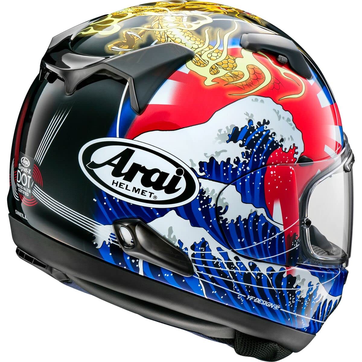 Amazon.com: Arai Helmets Signet-X Oriental-2 Helmet (Small, Black